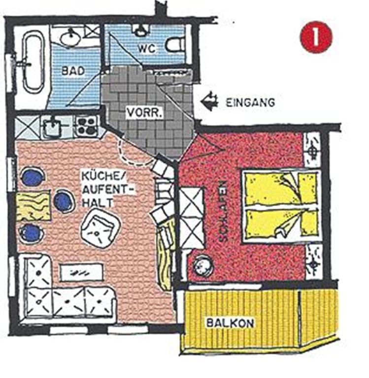 Appartement Laerchenhof Samnaun Camera foto